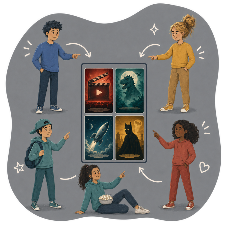 Illustration for private Theater groups